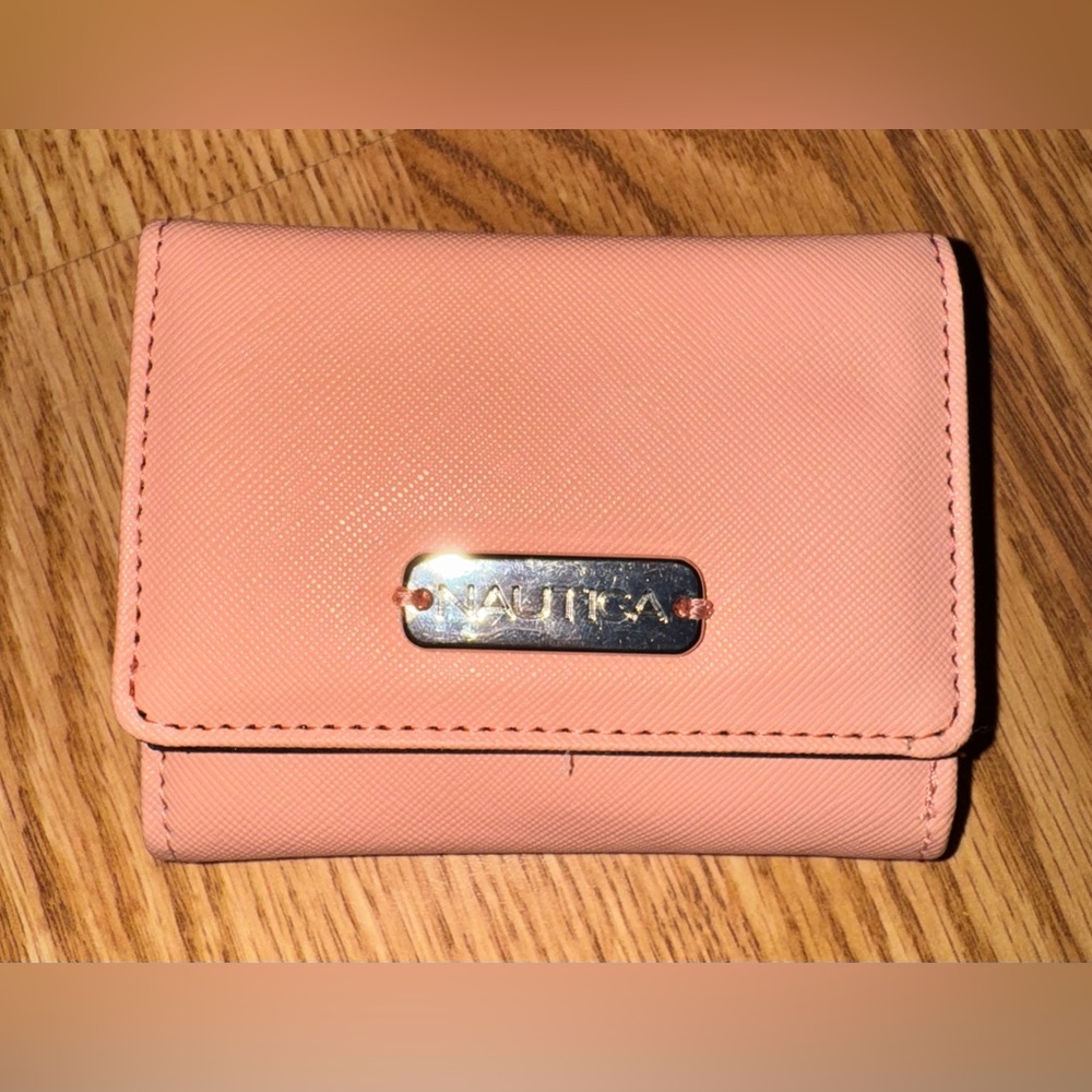 Nautica mini wallet pink & navy